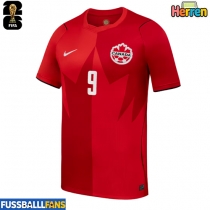 Kanada Cyle Larin #9 Heimtrikot EM 2024 Kurzarm